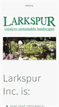 Mobile Screenshot of larkspur-stl.com