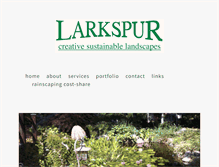 Tablet Screenshot of larkspur-stl.com